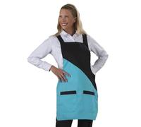 Hurry Jump Tablier sans manches femme Noir type blouse chasuble Tablier chasuble