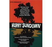 Hurry Sundown – Michael Caine, Jane Fonda, Faye Dunaway – DVD – Widescreen (Region 1)