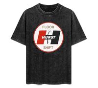 Hurst Floor Shift Unisex T-Shirt Printed Tee Graphic Top Men Black Shirt L