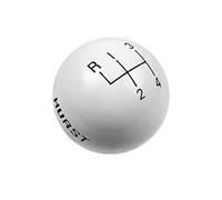 Hurst Pommeau de levier de vitesse de rechange en plastique blanc 1637626