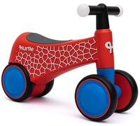 Hurtle Draisienne Bébé 4 Roues LED | 18-36 Mois | Vélo Équilibre 2 Ans Item Highlights: Guidon LED interactif, Stabilité 4 Roues, Rotation 135°, Siège rembourré, Charge 25 kg