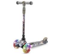 Hurtle Trottinette Enfants - 3 Roues - avec Roues LED Lumineuses - Hauteur réglable - Real Tree