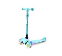 Hurtle Trottinette pour Enfants - 3 Roues - Roues LED Illuminantes - Hauteur réglable- Turquoise