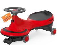 Hurtle Wiggle Drift Porteur Enfant sans Piles - Voiture à roulettes à Mouvement par Rotation, Intérieur et Extérieur, Développement de la Motricité