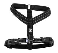 Hurtta Harnais Rembourré En Néoprène En Y Casual Pour Chien, Noir, Taille 6 Pour Chien Y Casual Noir Taille M