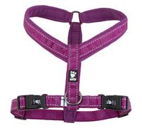 HURTTA Casual Y-Harnais Violet Pour Chiens, Réglable, Réfléchissant, Confort