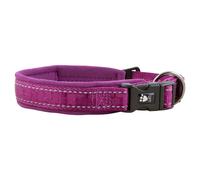 Hurtta Collier Classique Violet Réglable Réfléchissant Nylon Pour Chien Taille M