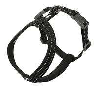 Hurtta ÉCO Casual Y-Harnais Noir Y-Harnais Pour Chiens, Durable, Confortable