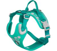 Hurtta Weekend Warrior Harnais pour Chien Moyen Modèle Paon Turquoise 45-60cm