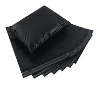 huruirui 100Pièces Enveloppe Plastique Expedition 40x50cm Envoi Postal Express Sacs,Joint Pack Poste D'emballage Sacs De Courrier Enveloppes Expéditeurs, étanche Et Résistant à L'humidité Noir