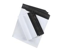 huruirui 50x60cm/25pcs Enveloppe Plastique Expedition Blanc Grandes Emballage Colis Vinted Sac de Courrier Pochettes Enveloppes Plastiques Auto-Adhésive Inviolables et Imperméables Sacs d'expédition