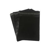 huruirui Enveloppe Plastique Expédition/Emballage colis Vinted/Pochette Envoie Colis 25cmX35cm Nouveaux Matériaux Opaque Inviolable et Résistant à l'eau Noir 30pcs