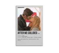 HURYEORHYH after We Collided Poster mural vintage décoratif sur toile pour salon, chambre à coucher, 40 x 60 cm, style sans cadre