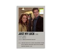 HURYEORHYH Just My Luck Poster mural vintage décoratif sur toile pour salon, chambre à coucher, 40 x 60 cm, style sans cadre