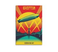 HURYEORHYH Led Zeppelin Poster mural vintage décoratif sur toile pour salon, chambre à coucher, 20 x 30 cm, sans cadre