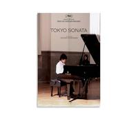 HURYEORHYH Poster imprimé de la Sonate de Tokyo - Décoration murale vintage - Impression sur toile pour salon, chambre à coucher - 30 x 45 cm - Style sans cadre