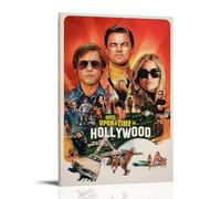 HURYEORHYH Poster imprimé Once Upon A Time in Hollywood Movie 1 - Art mural vintage - Peinture décorative sur toile pour salon, chambre à coucher - 40 x 60 cm - Style cadre
