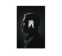 HURYEORHYH Poster mural vintage Sound of Freedom - Impression sur toile pour salon, chambre à coucher, 50 x 75 cm - Style sans cadre