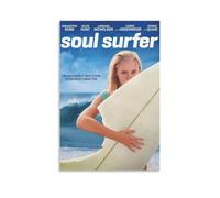 HURYEORHYH Poster Soul Surfer - Impression sur toile vintage - Peinture esthétique pour salon, chambre à coucher, 30 x 45 cm - Style sans cadre