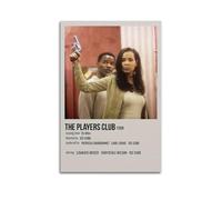 HURYEORHYH Poster The Players Club - Impression sur toile - Décoration murale vintage - Esthétique - Décoration pour salon, chambre à coucher - 30 x 45 cm - Style sans cadre