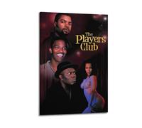 HURYEORHYH Poster The Players Club - Impression sur toile - Décoration murale vintage - Esthétique - Décoration pour salon, chambre à coucher - 40 x 60 cm - Style cadre