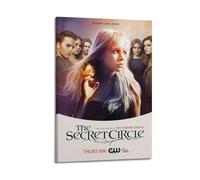 HURYEORHYH Poster The Secret Circle - Impression d'art mural vintage - Peinture décorative sur toile pour salon, chambre à coucher - 20 x 30 cm - Style cadre