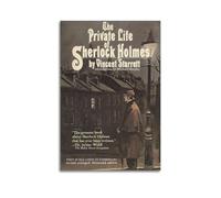 HURYEORHYH Poster vintage The Private Life of Sherlock Holmes Movie 1 - Impression sur toile pour salon, chambre à coucher - 60 x 90 cm - Style sans cadre