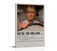 HURYEORHYH We're The Millers Poster mural vintage décoratif sur toile pour salon, chambre à coucher, 20 x 30 cm, style cadre