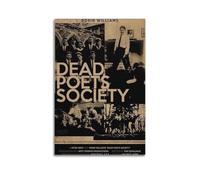 HURYWRTTH Dead Poets Society (1) - Impression sur toile - Décoration murale - Style vintage - Pour salon, chambre à coucher - 30 x 45 cm - Style rétro