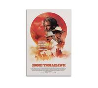 HURYWRTTH Poster sur toile Bone Tomahawk - Impression sur toile vintage pour salon, chambre à coucher, 30 x 45 cm - Sans cadre