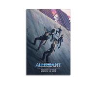 HURYWRTTH The Divergent Series Impression sur toile style vintage pour salon, chambre à coucher, 30 x 45 cm, sans cadre