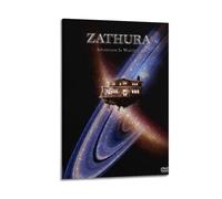 HURYWRTTH Zathura - Impression sur toile « A Space Adventure » - Décoration murale vintage - Pour salon, chambre à coucher - 20 x 30 cm - Style rétro - Cadre