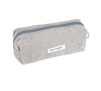 Husalsea Design Simple Trousse Scolaire, Polyvalent Trousse Garçons et Filles, Trousse Ecole Facile à Transporter, Trousse Scolaire Fille Ado, Étudiant Trousses Peut être Utilisé comme Cadeau (Gris)