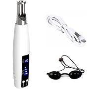 HUSANGGE Stylo Picoseconde Portatif avec 9 Modes, 4 Niveaux pour Enlever Les Taches De Rousseur et Taupe, Lumière Bleue, Pleasant63