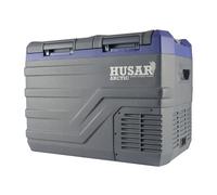 HUSAR ARCTIC Réfrigérateur Portable à Compression 31,3 L,Mini Frigo de Voiture Double Zone Avec BLUETOOTH,-20 °C à 20 °C Température Réglable,Glacière 12/24 V DC et 100-240 V ACC-Pour Voiture,Camping