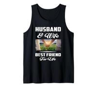 Husband and Wife Best Friend for Life Funny Couple Débardeur