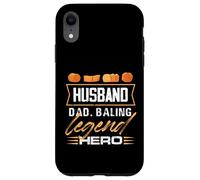 Husband Dad Baling Legend Hero Design for a fan of balling Coque pour iPhone XR