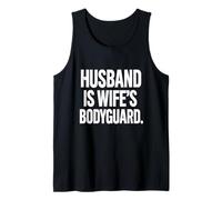 Husband is Wife's Bodyguard Protection Cadeau Amusant Débardeur