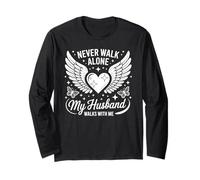 Husband Walks with Me Widow Deuil Wife Manche Longue