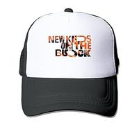Huseki Cool Nkotb New Kids On The Block Baseball Cap Trucker Hat For Male/Female Adjustable 100% Nylon Black