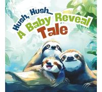 Hush, Hush A Baby Reveal Tale: A Christian Baby Reveal Storybook featuring (BABY GIRL SLOTH) Gender Announcement, Great for Gender Reveal Parties, 8.5 X 8.5 Paperback