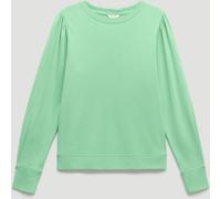 Hush Hush Apple green Emily Puff Sleeve Jersey Top