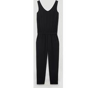 Hush Hush Black Cropped Jersey Jumpsuit