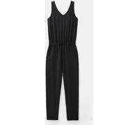 Hush Hush Black Cropped Jersey Jumpsuit