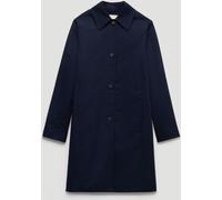 Hush Hush Blue Cotton Car Coat