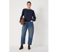 Hush Hush Blue Emily Puff Sleeve Jersey Top
