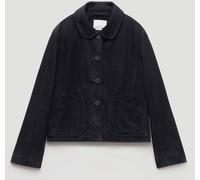 Hush Hush Blue Shaw Suede Jacket