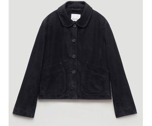 Hush Hush Blue Shaw Suede Jacket