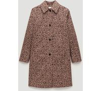 Hush Hush Brown Cotton Car Coat