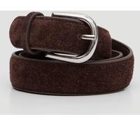 Hush Hush Brown Polly Suede Belt